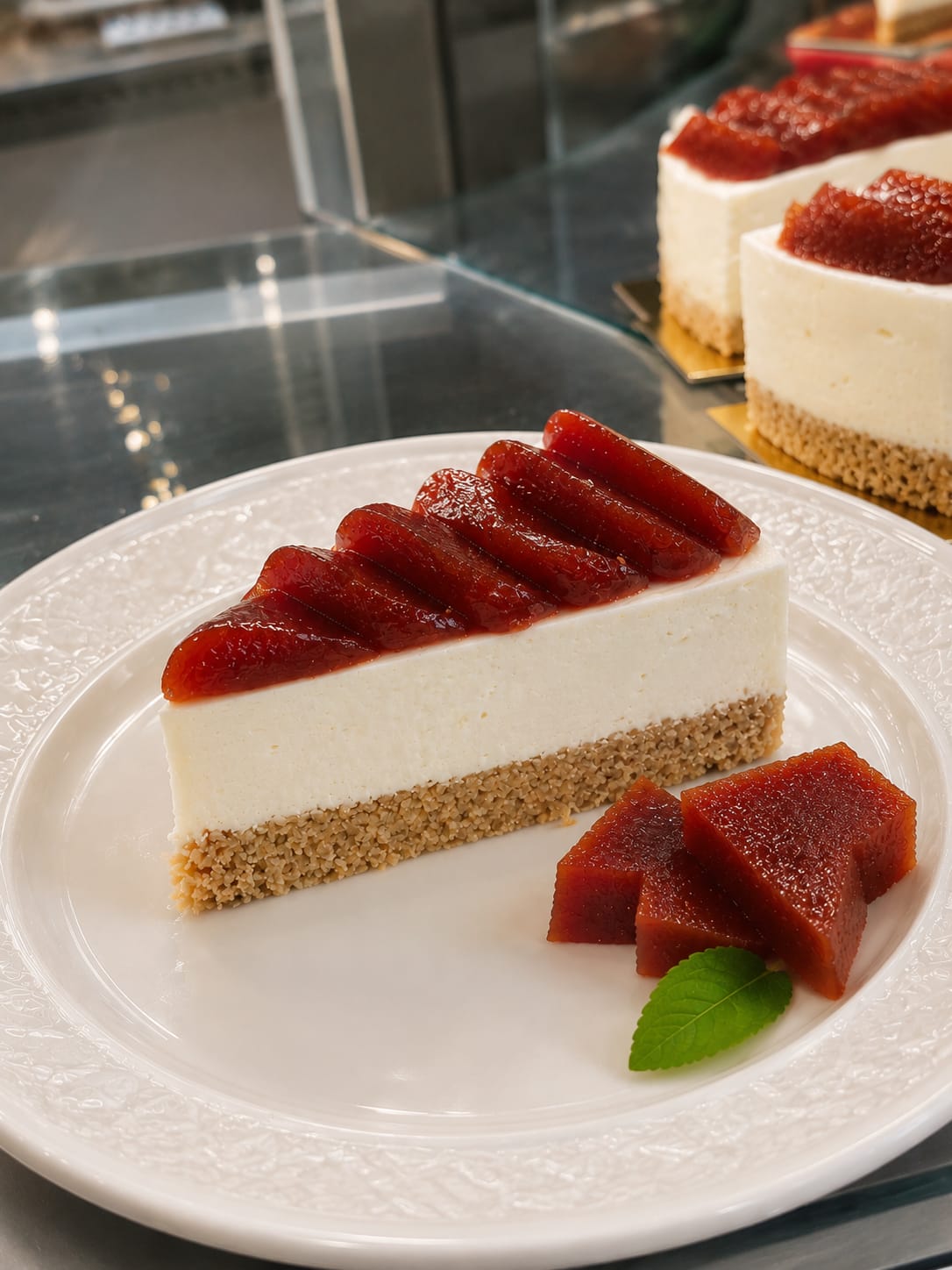 Cheesecake Romeu e Julieta